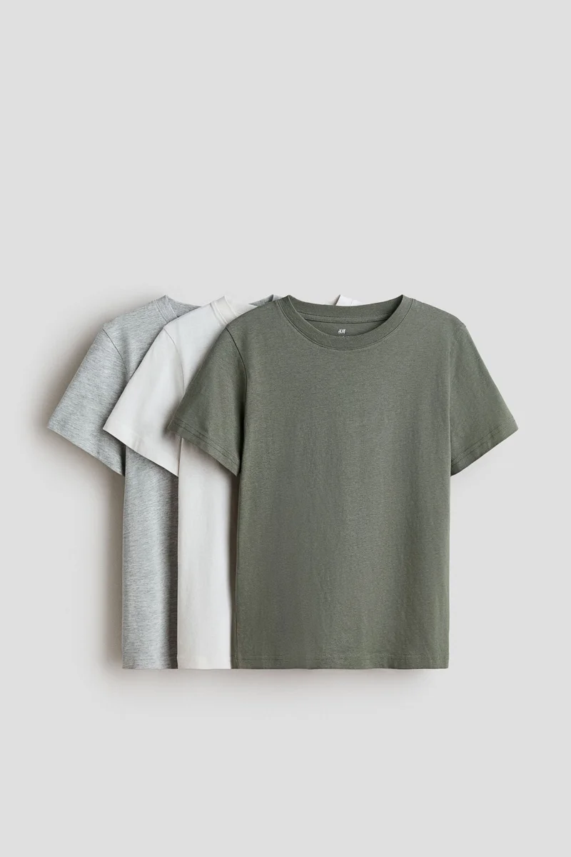 H&M 3-pack T-shirts