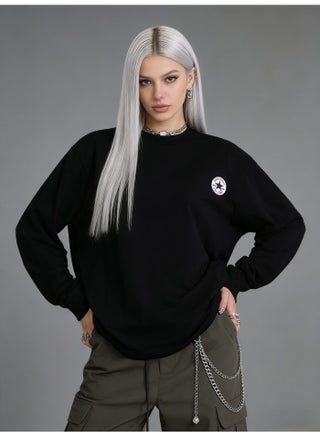 Converse clothing converse t シャツ with a hood Old School All Star Chicano Clothing, Hiphop Mexican Clothes, Lowrider Clothes, Oversized Graphic Tee Medium Heavy Sweatshirt Hoodie For Men Women Full Size S-5XL SHEIN USA