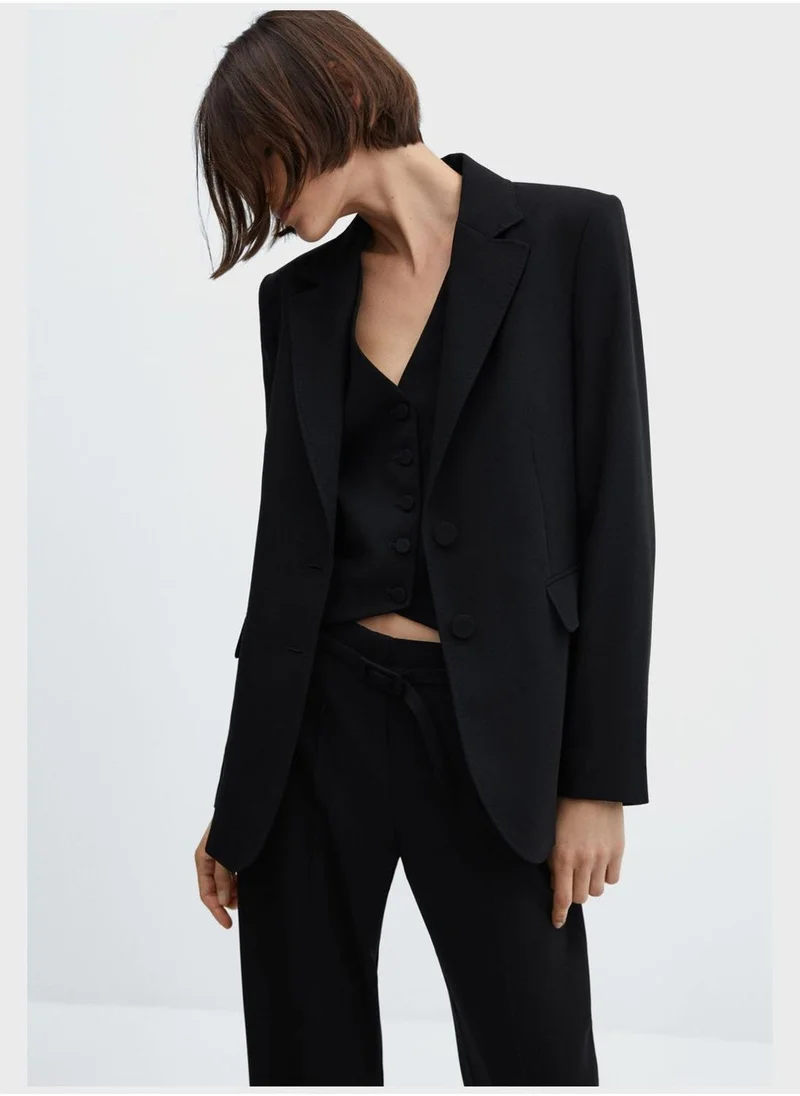 MANGO High Waist Pants