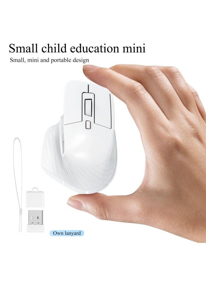 general New T16W dual-mode wireless mouse portable office mute mouse 4800 dpi dual-mode mini wireless mouse - Image 2
