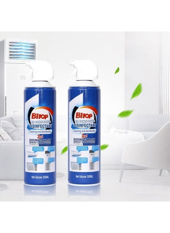 BITOP BITOP 2pcs Air Conditioner Disinfectant Foam Spray â€“ 500ml  - Image 1