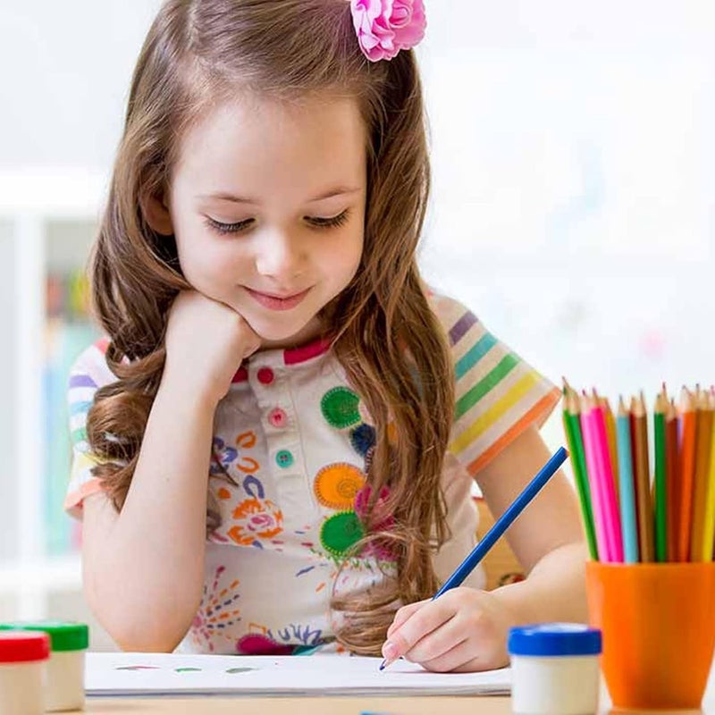 Toodles Learning Vocabulary Building Colour Pencils Set Drawing Kit Pencil Set Art Kit Pencil Colors Set for Gifting 32 Pencils - Image 4