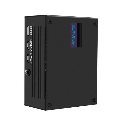 Geekworm KVM-A3 Kit for Raspberry Pi 4 Open Source KVM Over IP Compatible with KVM V3 Platform Only (Unassembled and Not Include Raspberry Pi 4/SD Card/Power Adapter) - Image 1