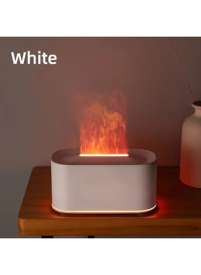 مُعطر جو أبيض بفلاشة يو إس بي مع مرطب وضوء ليلي للمنزل والمكتب - Image 1