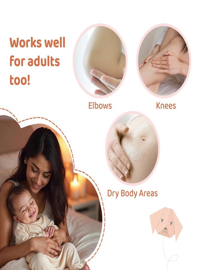 CITTA Baby Face & Body Balm – 50g | With Shea Butter, Vitamin E & 8 Natural Oils | For Dry & Sensitive Skin | Gentle Moisturizer for Babies, Kids & Adults | Non-Greasy, Non-Sticky Formula - Image 5