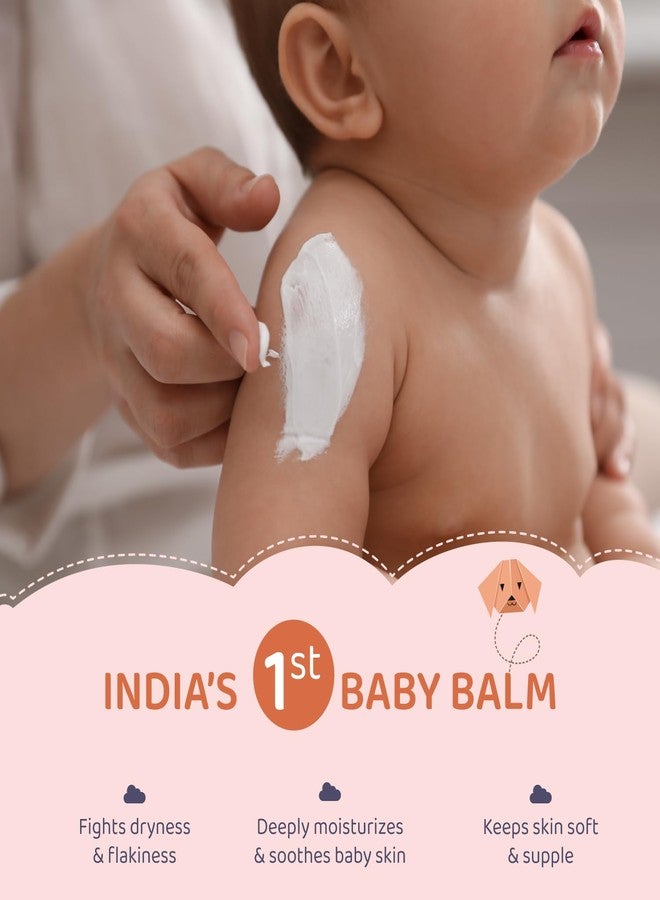 CITTA Baby Face & Body Balm – 50g | With Shea Butter, Vitamin E & 8 Natural Oils | For Dry & Sensitive Skin | Gentle Moisturizer for Babies, Kids & Adults | Non-Greasy, Non-Sticky Formula - Image 2