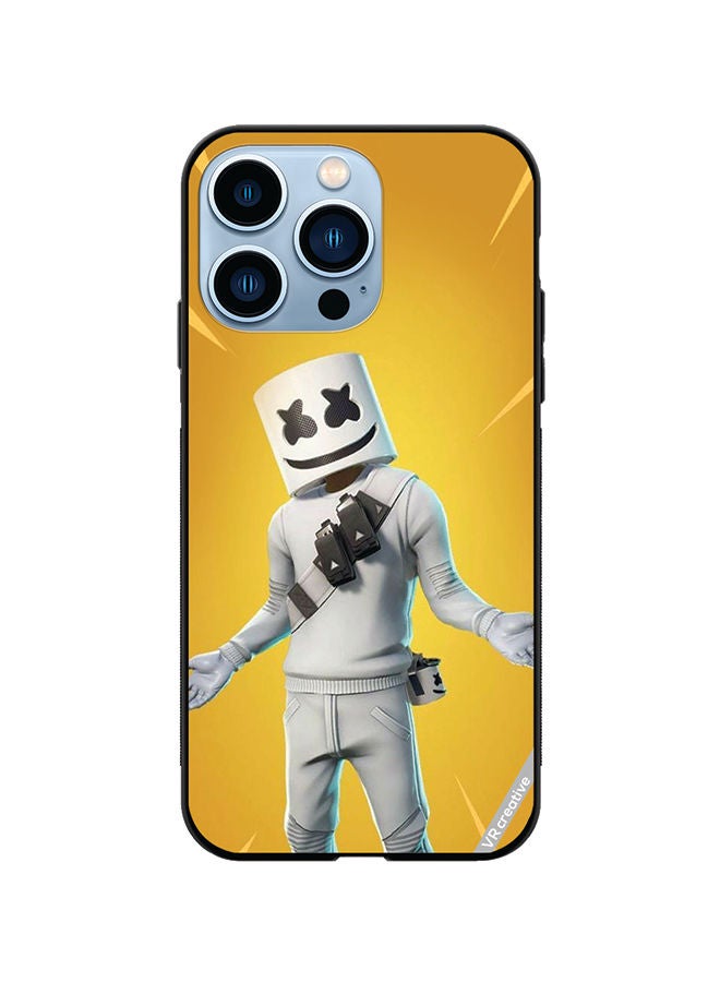 VR CREATIVE غطاء حماية لجهاز آبل آيفون 13 برو بتصميم شخصية فورتنايت متعدد الألوان - Image 1