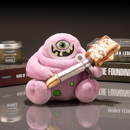 TOMY Warhammer 40000 Collectible Plush Toys Grenade Nurgling Plush Soft and Squishy Plushies Officially Licensed Cute Plushies of Classic Warhammer Miniatures 7 Inch - Image 5