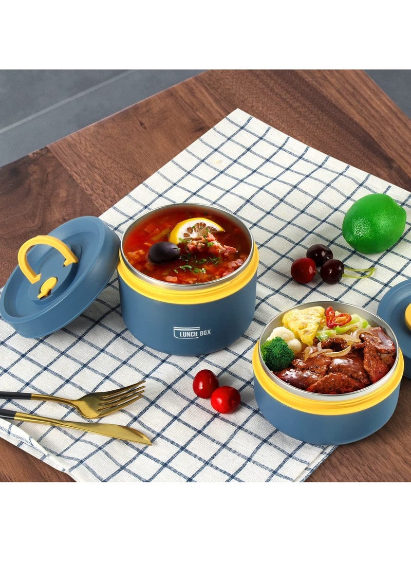 Joyelink 4pack Portable Insulated Lunch Box with Lunch Bag - Image 3