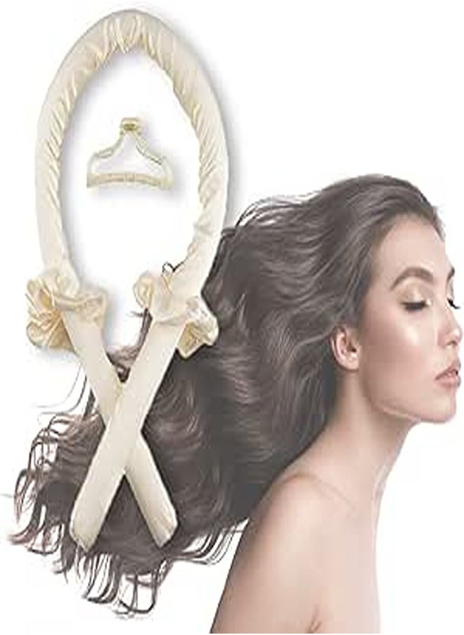AknaCase - Heatless Hair Curling Rod Headband for Long Hair, No Heat Hair Curler Rollers Set can Sleep in Overnight (No 000022) - Image 1