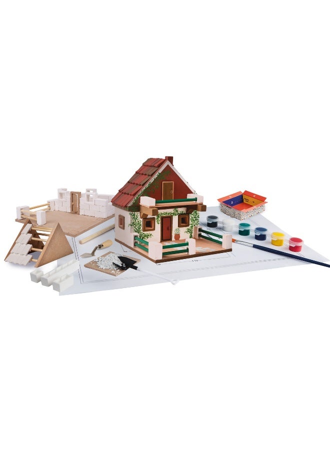 bildits مجموعة الكوخ: البناء بجدران مسبقة الصنع، للأعمار 7+، 210 قطعة - Image 4