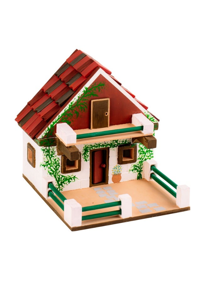 bildits مجموعة الكوخ: البناء بجدران مسبقة الصنع، للأعمار 7+، 210 قطعة - Image 1