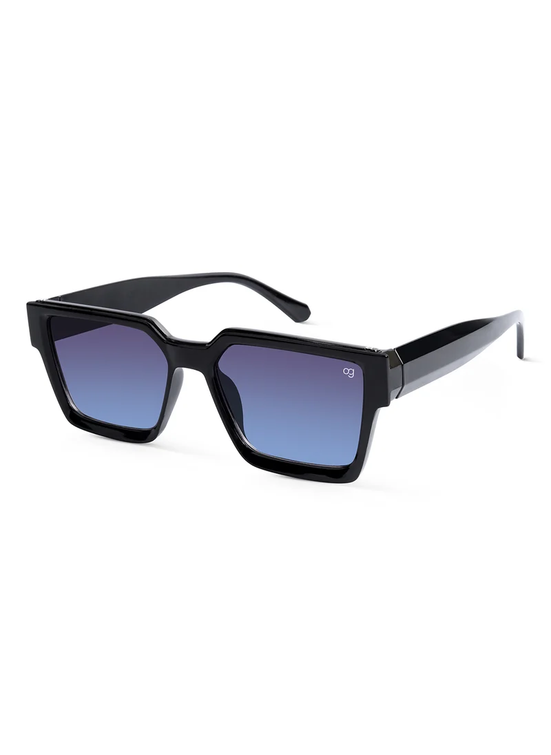 Woggles Royal Blue Polarized Square Sunglasses