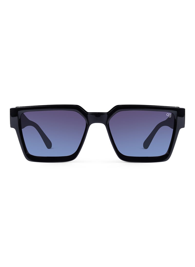 Woggles Royal Blue Polarized Square Sunglasses  - Image 3
