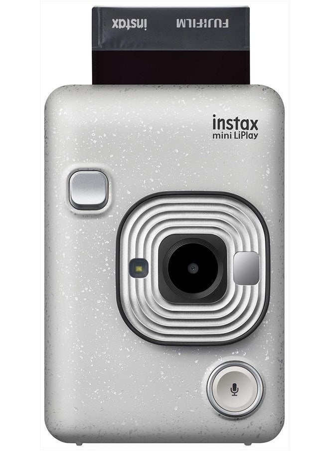 Instax Hybrid Instant Camera and Printer, Bluetooth, Stone White, LiPlay  - Image 4