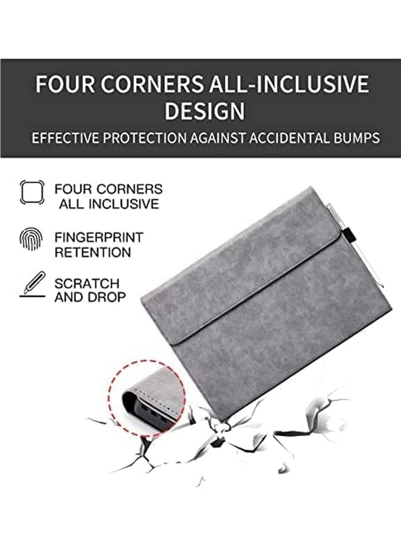 Microsoft Surface Pro 9 Tablet, Surface Pro 9 (13 inch) Case Cover, Compatible with Surface Type Cover Keyboard, Business Cover with Small Bag - Image 3