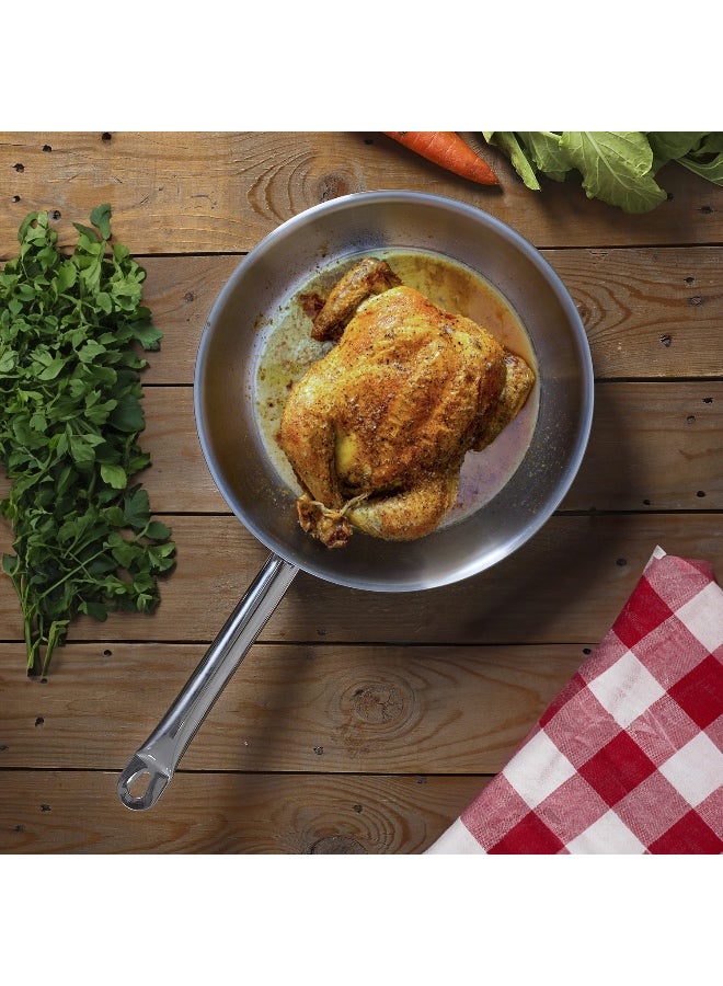 أر دبليو رويال وير - مقلاة من الفولاذ المقاوم للصدأ، 24 سم - Image 2