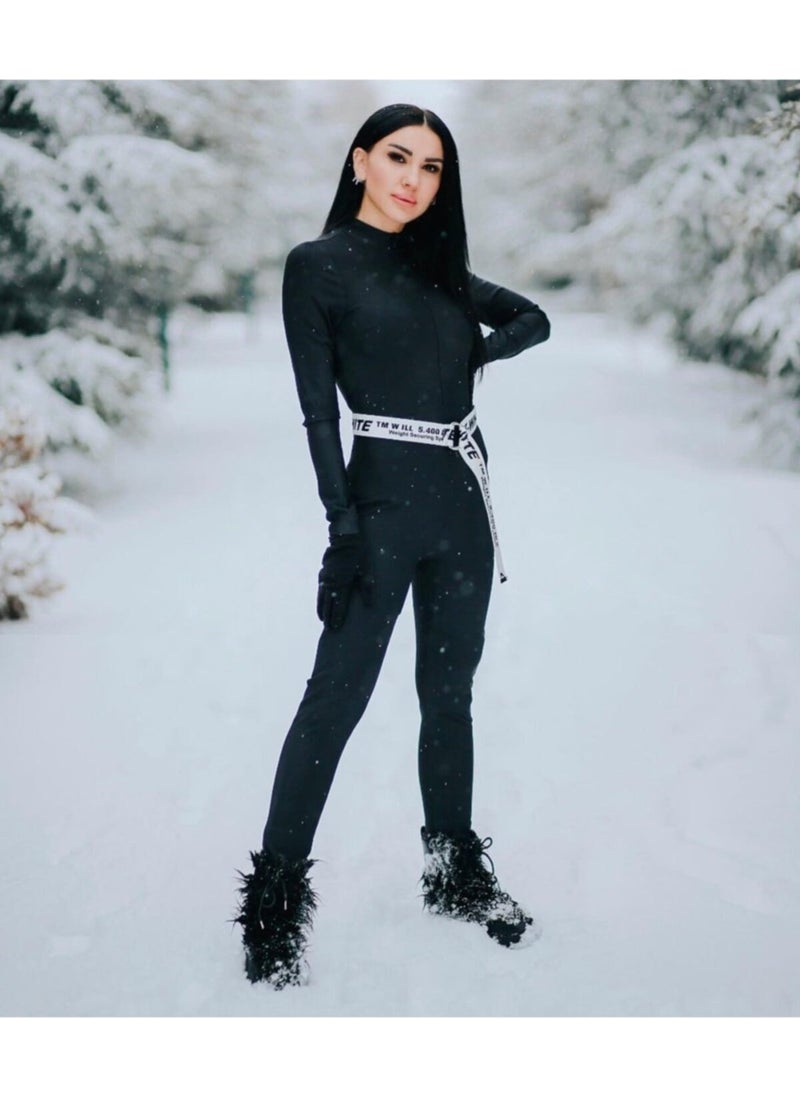 Nikadu Women's Wrapped Winter Jumpsuit  - Image 1