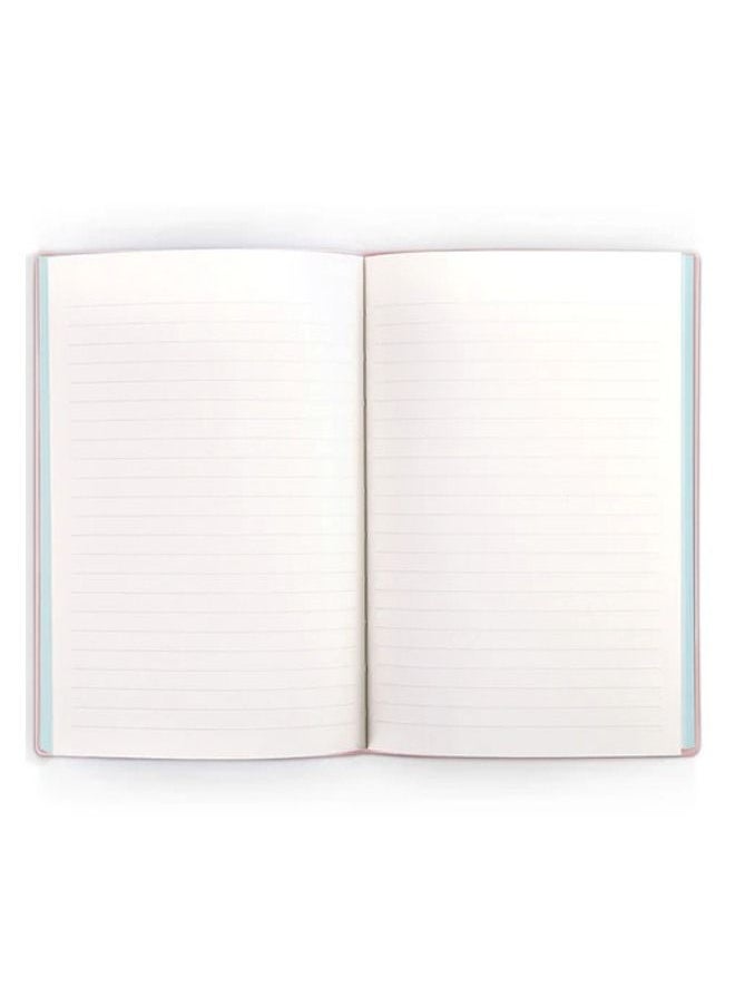 Deli Note Book A5 96 Sheets Light Pink  - Image 2