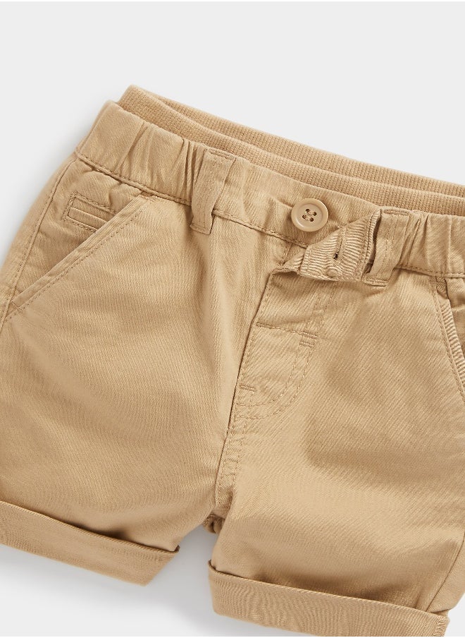 mothercare Tan Chino Shorts  - Image 3