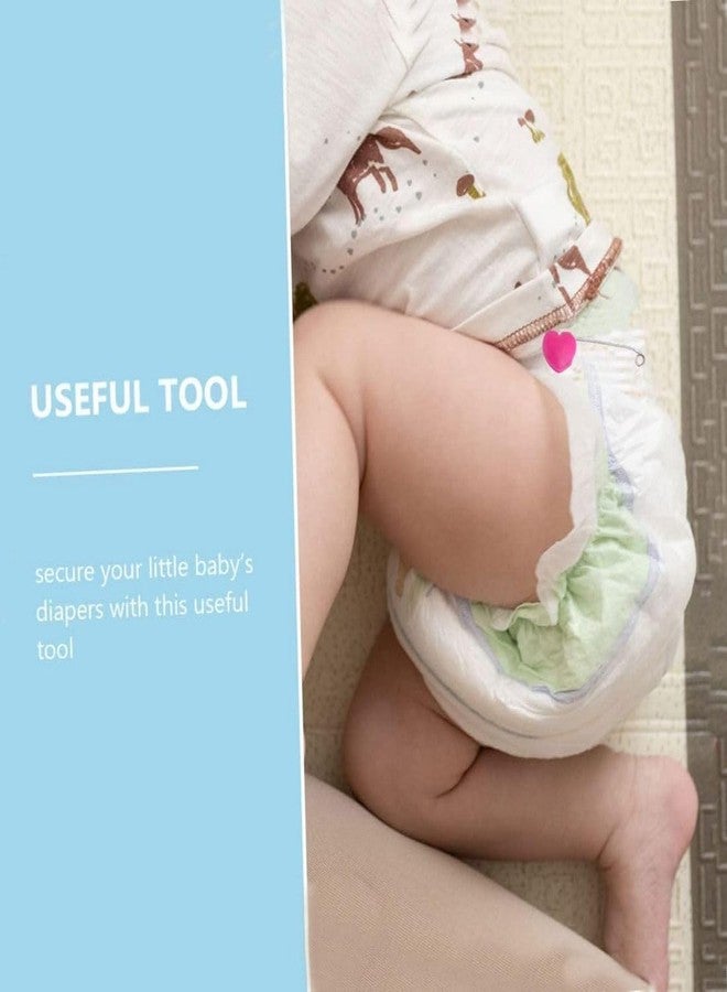 VAMA Fashions Double Lock Safety Pin Baby Nappy Clothes Dresses Safety Saree Pleats pins for Women & Girls - Image 5