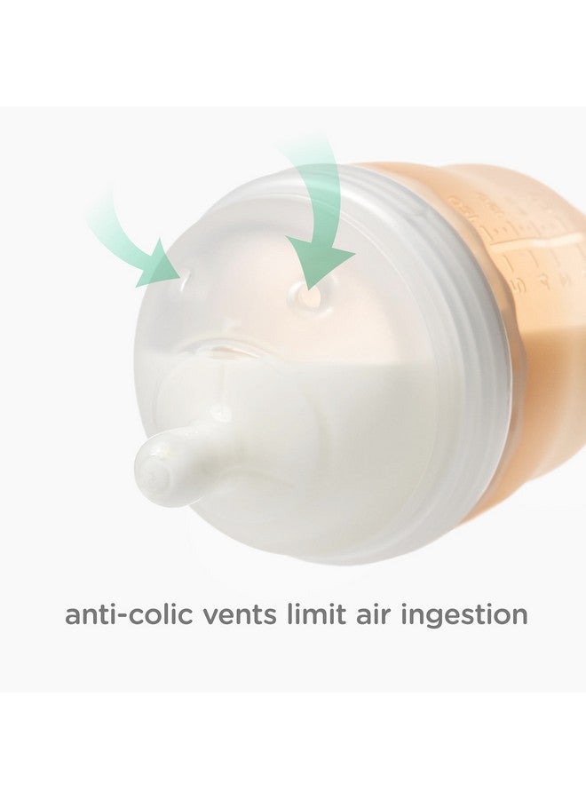 Olababy Gentle Bottle Silicone Replacement Nipple 2 Pack (0-3 Months/Slow Flow)) - Image 3