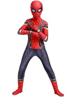 VUCATIN Cosplay Costume Set 3D Style Superhero Cosplay Full Body Bodysuit Spandex Jumpsuit for Kids Cosplay Dress Up（B）  - Image 2
