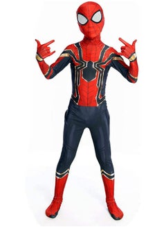 VUCATIN Cosplay Costume Set 3D Style Superhero Cosplay Full Body Bodysuit Spandex Jumpsuit for Kids Cosplay Dress Up（B）  - Image 3