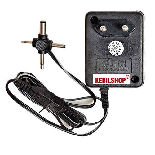 KEBILSHOP 4.5 Volt 500mA Power Adapter with 4 Multi Pin and Polarity Change Option for Radios,Torches,Toys,Trimmer,Allpurpose Use,for Electronics Items., Musical Instruments - Image 3