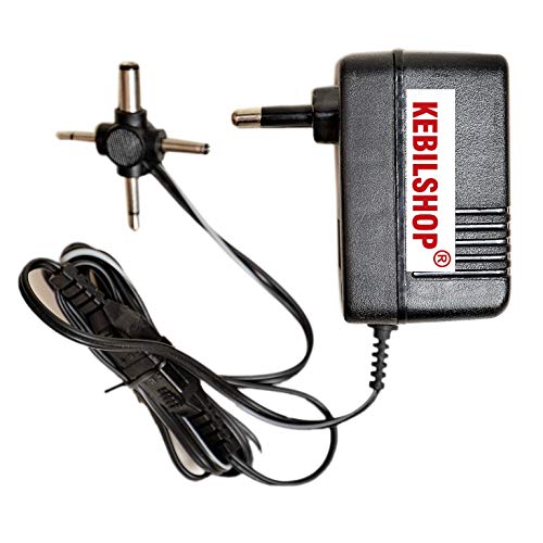 KEBILSHOP 4.5 Volt 500mA Power Adapter with 4 Multi Pin and Polarity Change Option for Radios,Torches,Toys,Trimmer,Allpurpose Use,for Electronics Items., Musical Instruments - Image 2