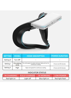 KASTWAVE Cooling Fan Face Cover for Meta/Oculus Quest 2 Accessories, Soft PU Face Cover, Quest 2 Cooling Fan Active Air Circulation Ventilation to Relieve Lens Fogging (2 Speeds)  - Image 4