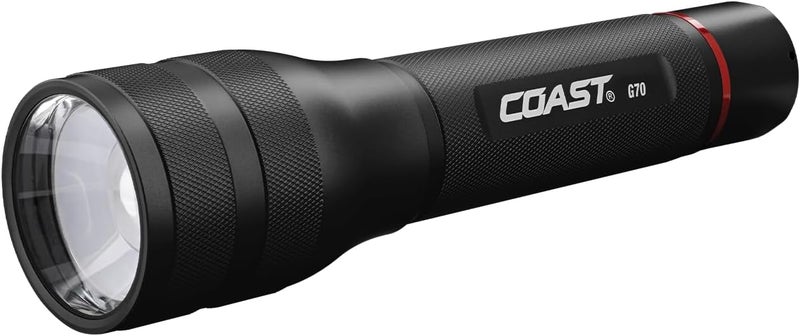 Coast G70 1200 Lumen Pure Beam Twist Focus LED Flashlight Batteries Included - Image 1