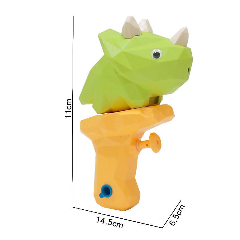 Water Spray Toy 5-Piece Dinosaur Squirt Guns Set For Kids - Lightweight ABS Pool Toys For Outdoor Summer Games Swimming Pool Beach Activities - Image 3