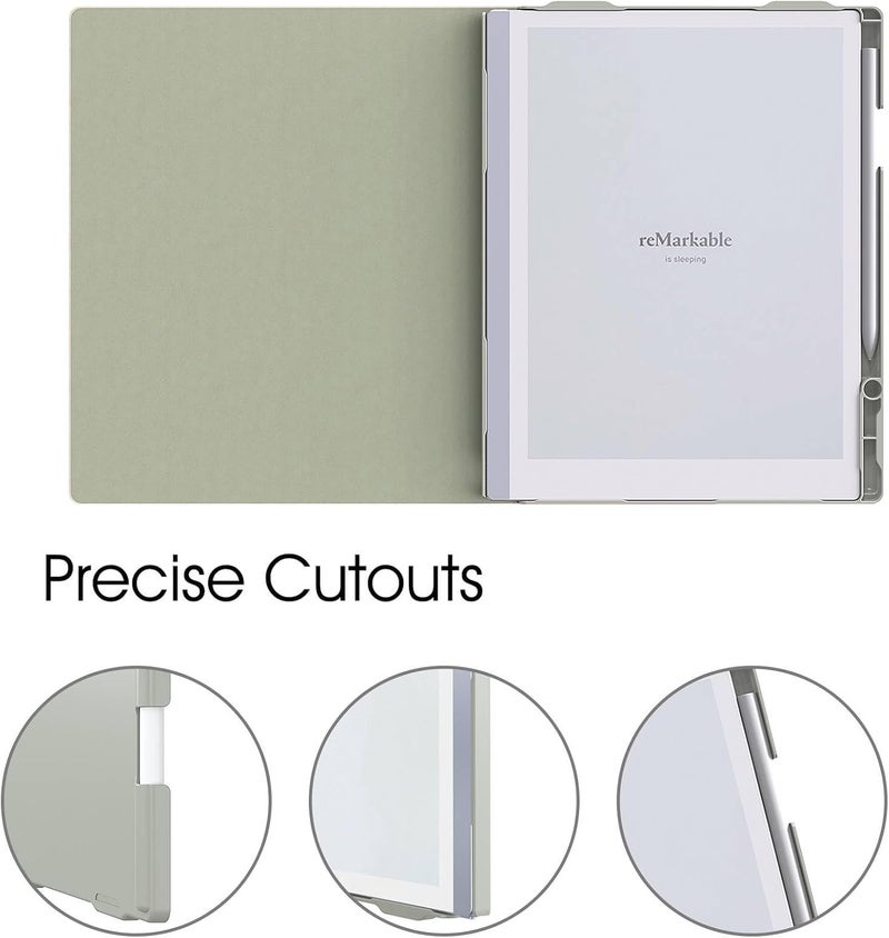 Vurtboly حافظة Vurtboly لجهاز Remarkable 2 اللوحي، غلاف خلفي خفيف الوزن وصلب مع حامل قلم مدمج، غلاف ذكي لجهاز Remarkable 2 اللوحي مقاس 10.3 بوصة إصدار 2020 - Image 5