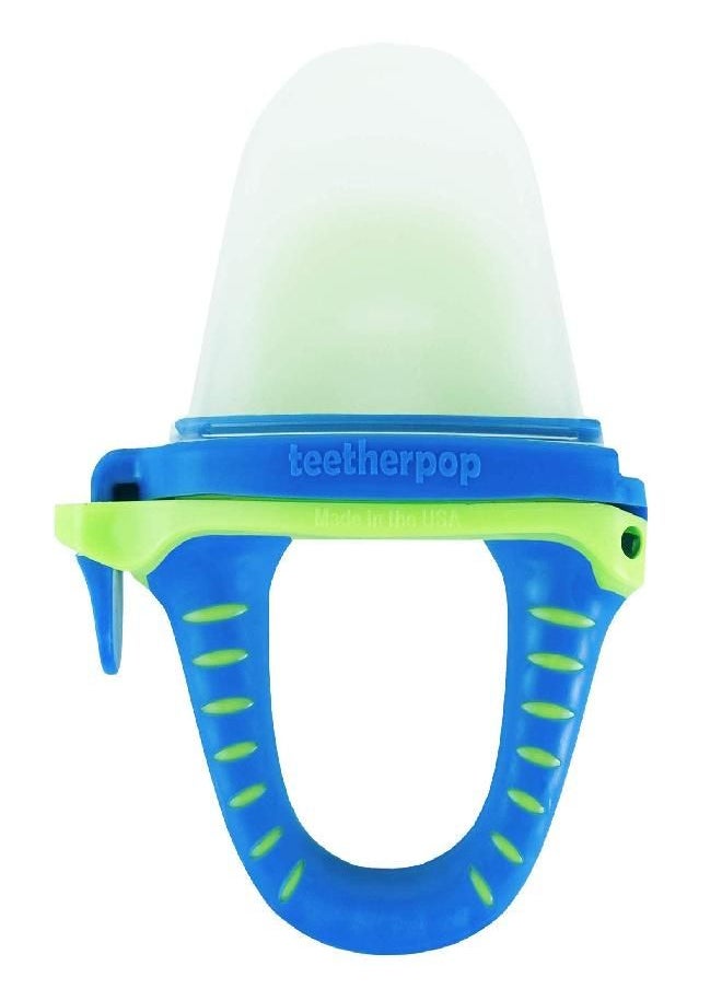 teetherpop - teetherpop No Mess Frozen Baby Teethers, Fill w/Breastmilk, Purees, Smoothies, Juice, USA Made, Medical Grade Materials, Soothie Pacifier, Baby Fruit Feeder, Teething Toys for Teething Relief - Image 1