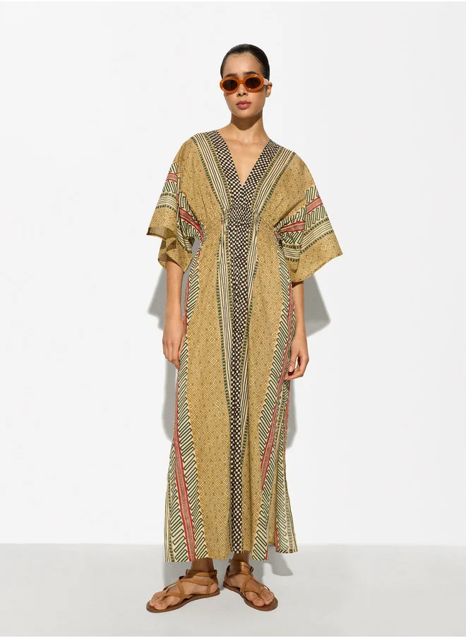 PARFOIS Printed Long Dress