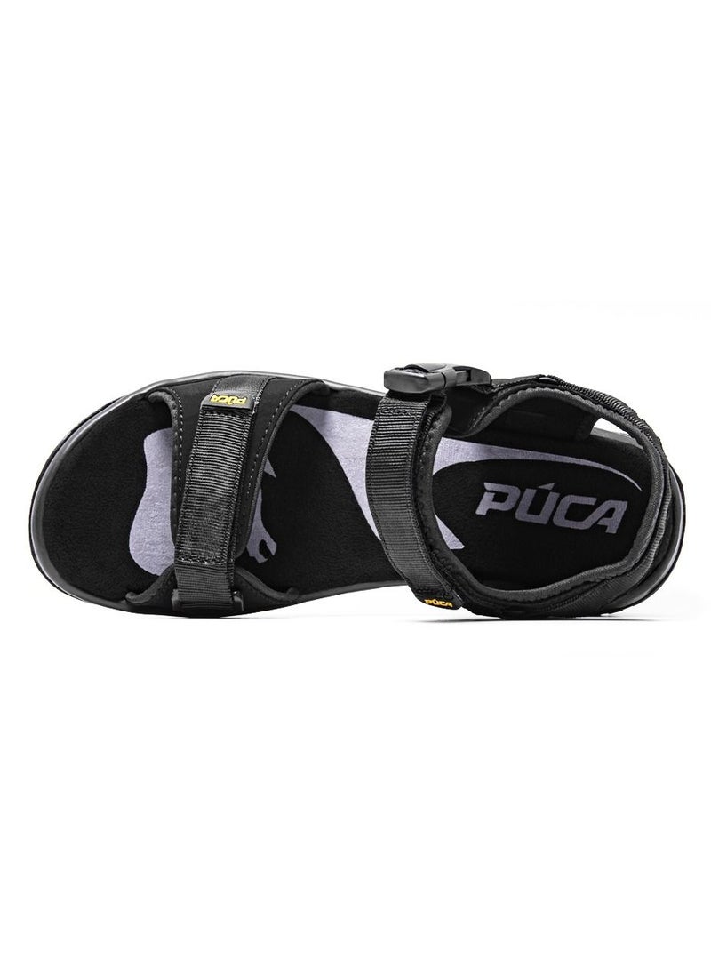 Puca Casual Sandals For Men | Comfortable and Stylish Men's Sandals | Spark-50 Black - pzsku/ZB30C79CDD482B9F4E8BBZ/45/_/1681535491/d997379f-62cb-43d0-9727-668b78c945cf