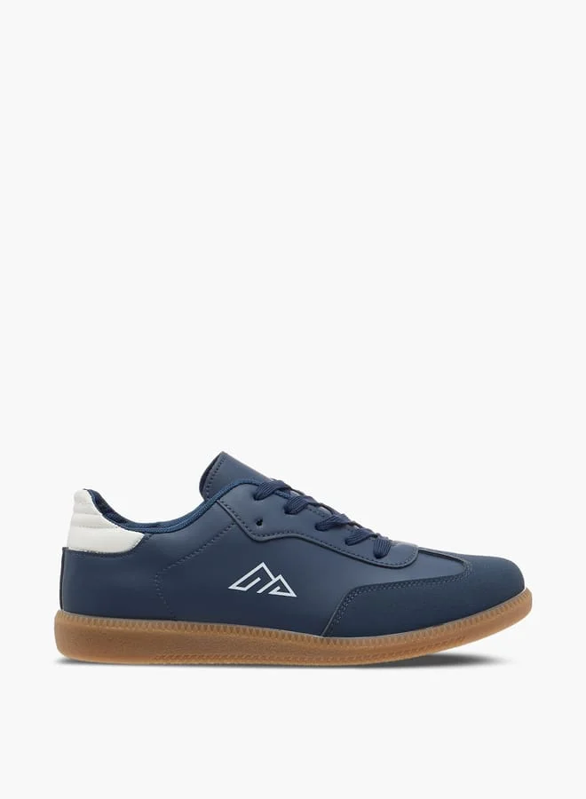 Oaklan by Shoexpress Men's Panelled Sports Shoes with Lace-Up Closure