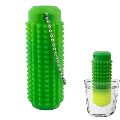 Deiviko 1PCS Little Ouchies Pain Fidget Pocket Mini Fidget Toy for Adults Pain Stim Fidget 3D Printed Venting Key Pendant Spiky Grippie Stim Keychain ColorChanging 30 Novelty Gifts for Friends - Image 1