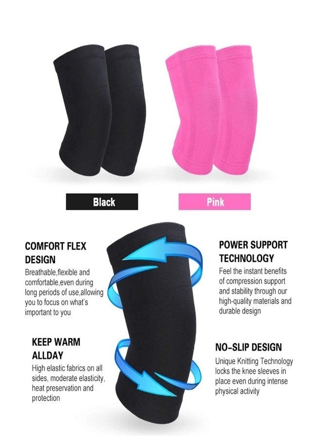 Ritzkart 1 Pair Knee Support Braces for Pain Relief – Compression Sleeves for Men & Women, Running, Gym & Sports - Image 5