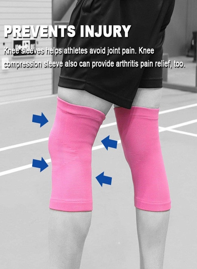 Ritzkart 1 Pair Knee Support Braces for Pain Relief – Compression Sleeves for Men & Women, Running, Gym & Sports - Image 2