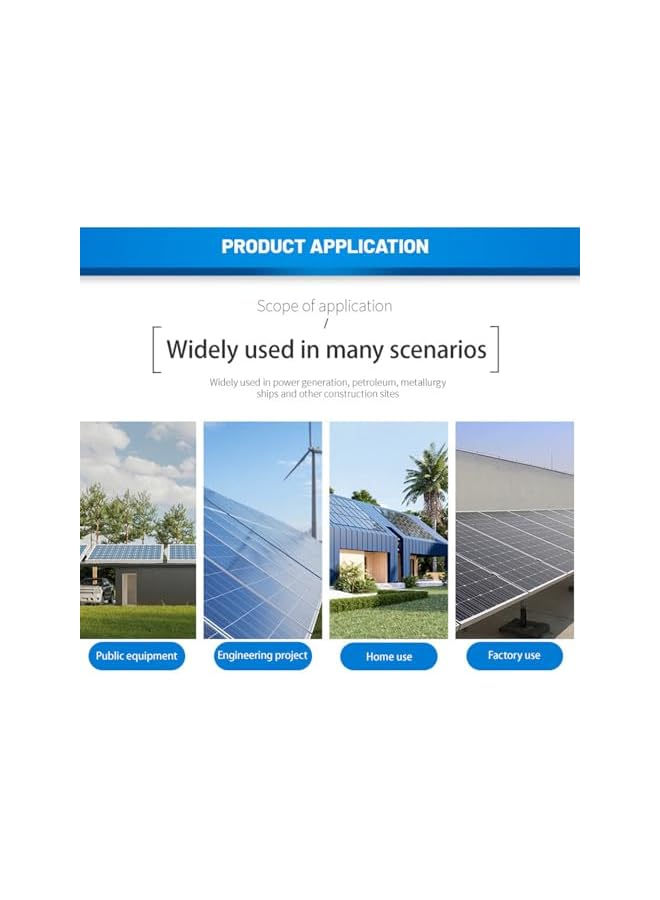 PROMASS 63A 1000V DC Disconnect Switch, PV Solar PV System Overvoltage DC Miniature Circuit Breaker Combiner Box for Households RVs Outdoor Use, IP65 Waterproof - Image 3