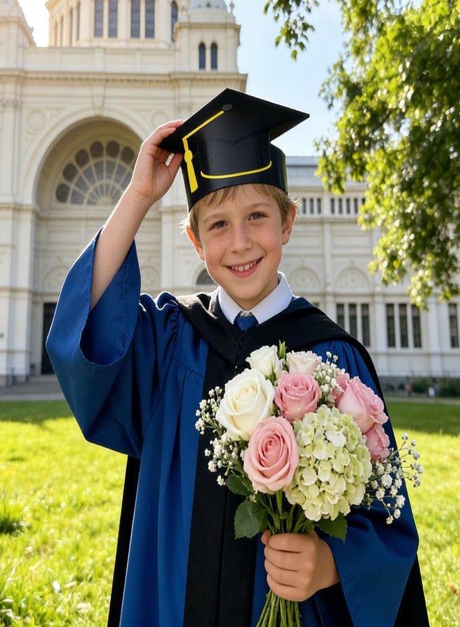 YumSur 30 Sets Paper Graduation Hats Class of 2026, Adjustable Graduate Cap with Elastic String for Grad Party Decoration Kindergarten Preschool Graduate Gift for Kid Student Adult - Image 5