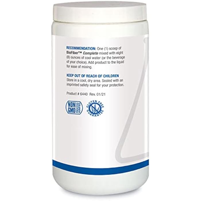 BIOTICS RESEARCH BioFiber Complete - 10 Whole Food Fibers (Organic & Non-GMO), 5g of Fiber Per Serving, Easy-to-Mix Powder, Prebiotic Gut Support 15.9 Oz - Image 2