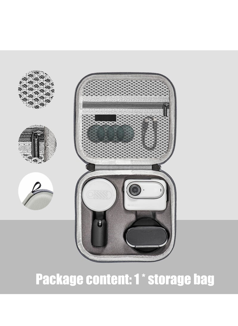 Excefore - Camera Carrying Case, Storage Bag Mini Protective Case, Compatible for Insta360 GO 3 Action Camera Accessories - Image 1