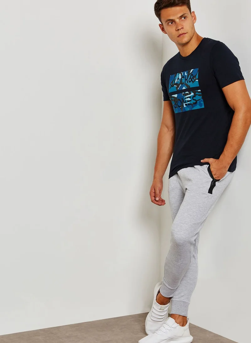 JACK & JONES Cam Crew Neck T-Shirt