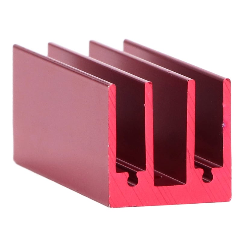 Aluminum Heat Sink 40x16x16mm 10Pcs Set with M3 Screws for CPU Power Module Cooling - Image 3