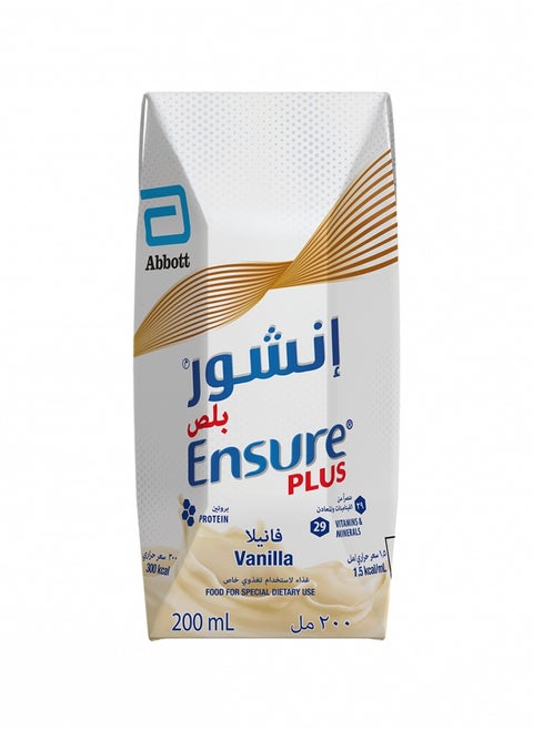 Ensure-Plus Liquid Milk Vanilla 200 ml