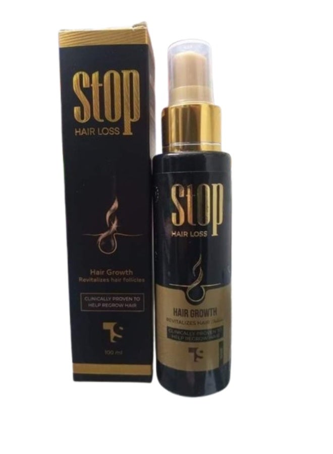 تي إس .زيت استوب الاسبراي العلاجي الأقوى لوقف تساقط الشعر ١٠٠مل - Image 1