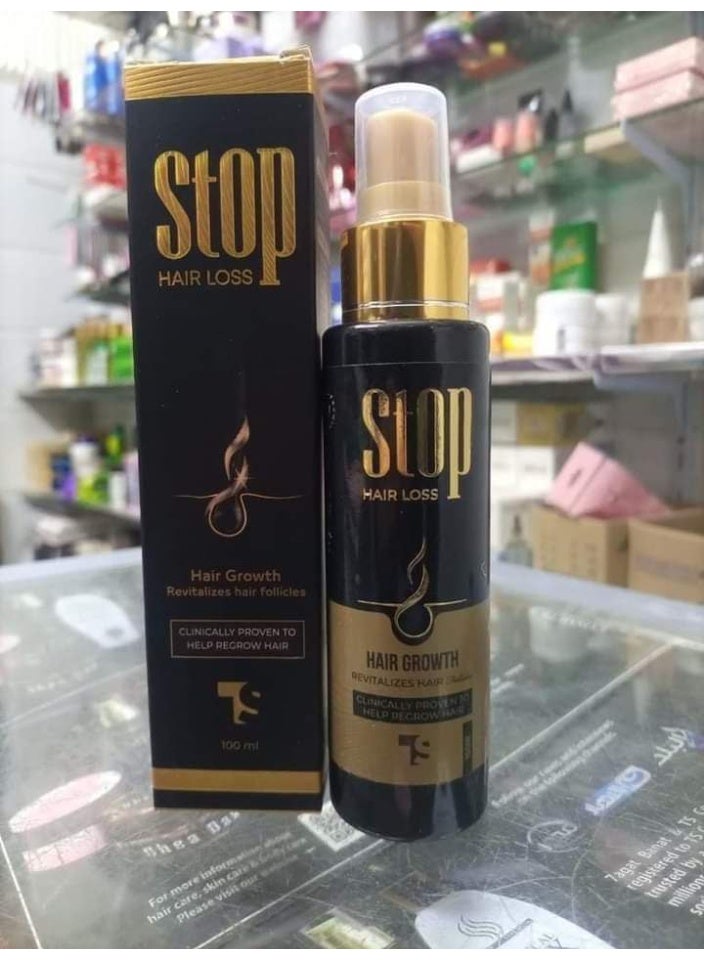 تي إس .زيت استوب الاسبراي العلاجي الأقوى لوقف تساقط الشعر ١٠٠مل - Image 2